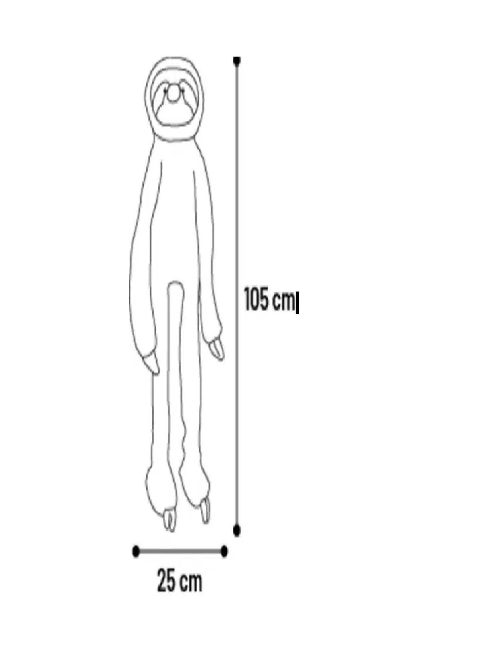 Jeu Geant sonore pour chien Paresseux en peluche - vue 3
