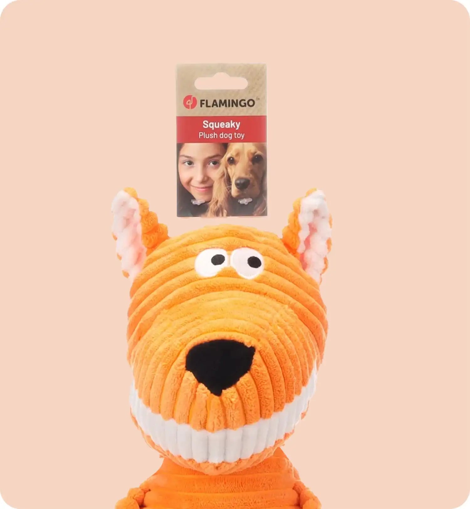 Peluche sonore Ribi le renard