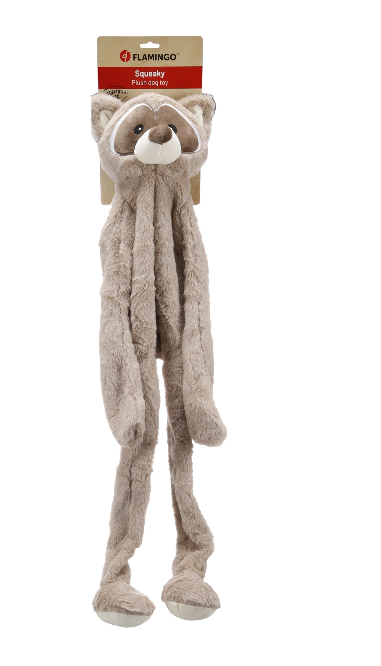 Peluche Géante sonore pour chien Raton laveur - vue 2