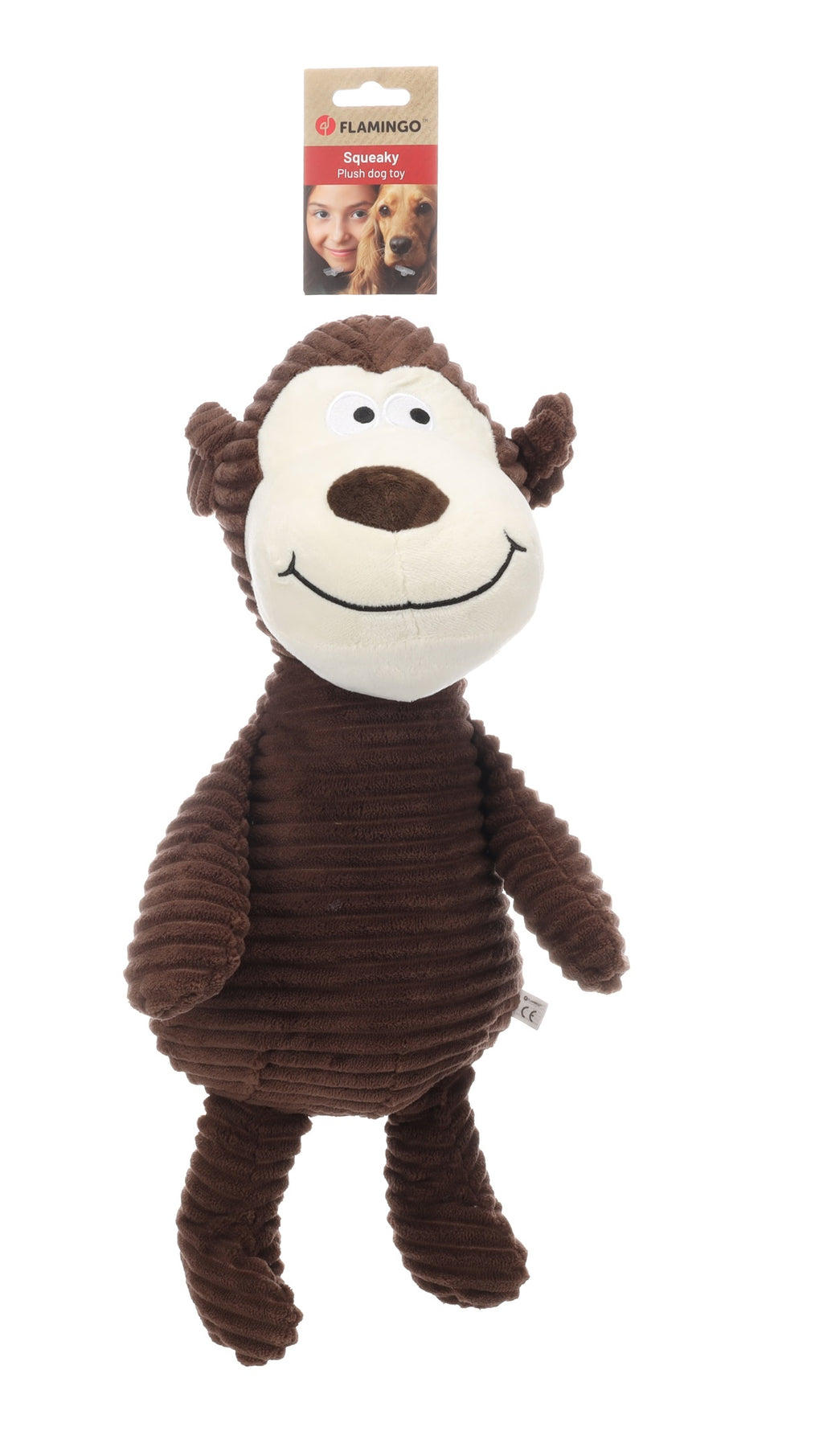 Jeu Peluche pour animaux sonore Singe - vue 2
