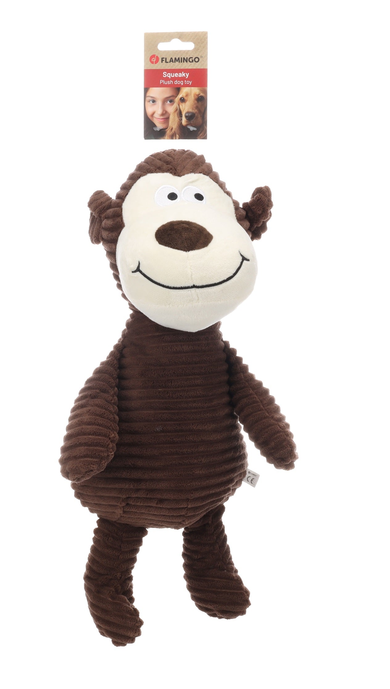 Jeu Peluche pour animaux sonore Singe - vue 2