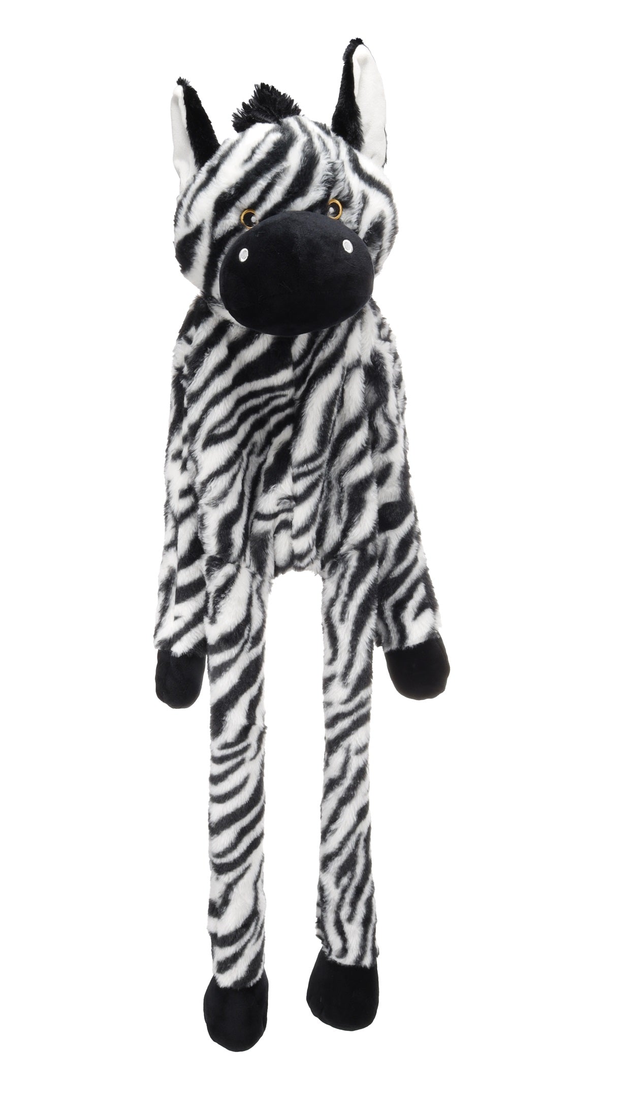 Jeu Geant sonore pour chien Zebre en peluche